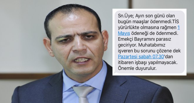 BES MESAJI HARMANCIYI KIZDIRDI