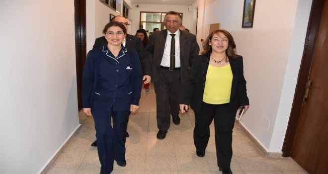 BESİM, BARIŞ RUH VE SİNİR HASTALIKLARI HASTANESİNDEKİ SORUNLARIN EN ERKEN SÜREDE MİNİMİZE EDİLECEĞİ SÖZÜNÜ VERDİ.
