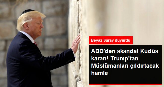 Beyaz Saray Skandal Kararı Duyurdu