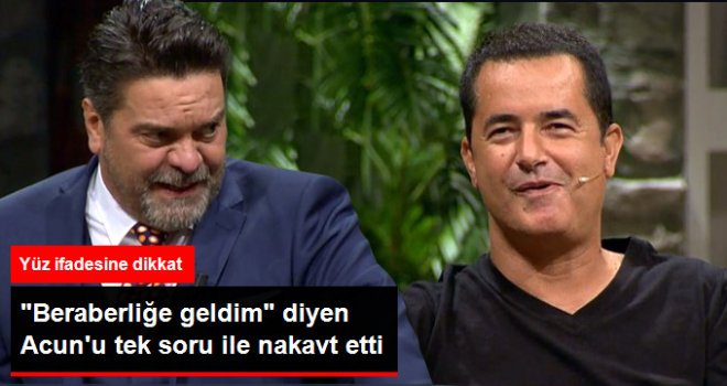 Beyaz'dan Acun'u Zora Sokan Soru