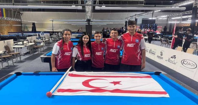 Bilardo Genç Milli Takımı, Slovenya’da galibiyetle başladı