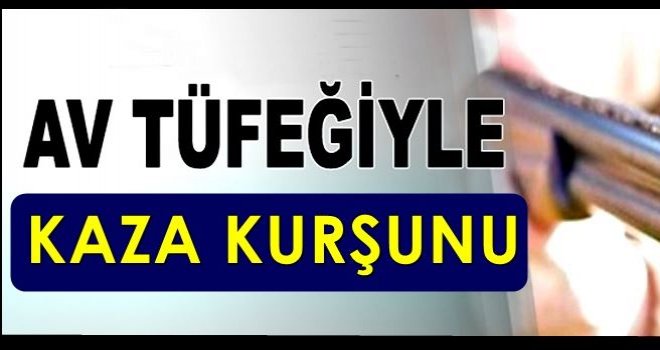 BİR KİŞİ AVDA YARALANDI