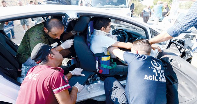 Biri ağır 5 kişi yaralandı
