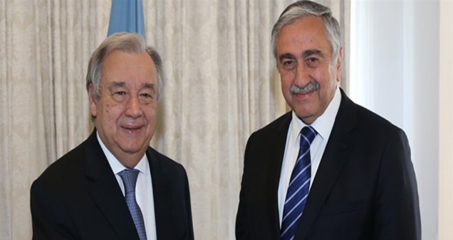 BM Genel Sekreteri Guterres’ten, Cumhurbaşkanı Akıncı’nın mektubuna yanıt