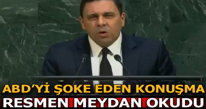 BM’ye damga vuran konuşma! 'Dünya satılık değil ABD...'