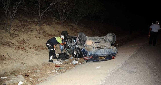 Boğaz yolun'da korkutan kaza