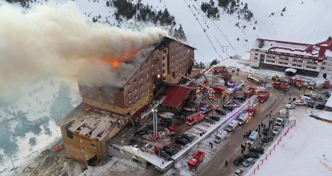 Bolu'daki Grand Kartal Otel yangını: 7 kişi daha tutuklandı