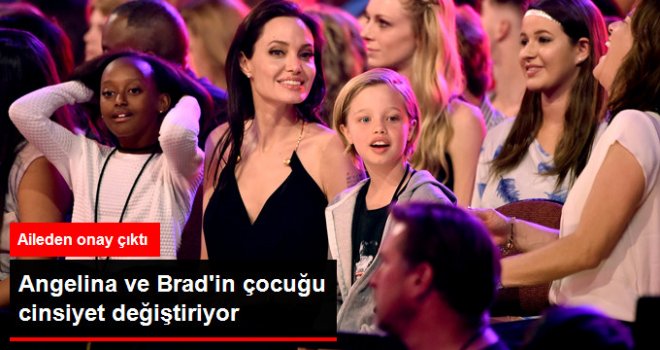 Brad Pitt ve Angelina Jolie'nin Kızları Cinsiyet Değiştiriyor