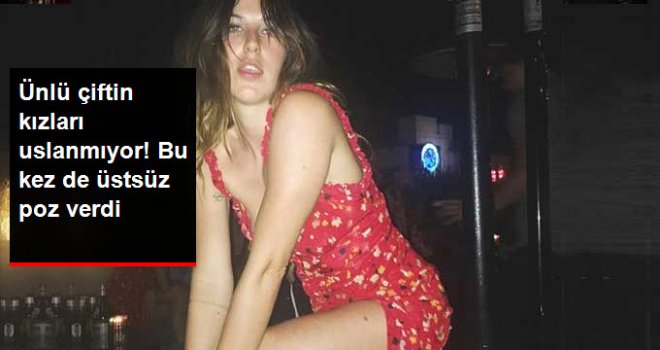 BRUCE WİLLİS VE DEMİ MOORE'UN KIZI SCOUT WİLLİS ÜSTSÜZ!