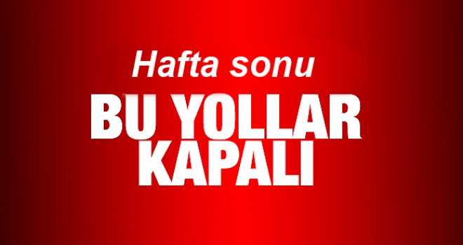 Bu yolu Kullancak Olanlar Dikkat