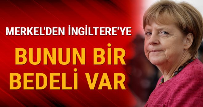 Bunun bir bedeli var...