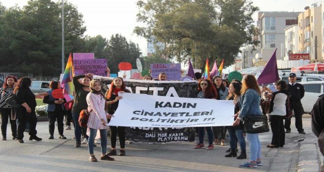 Burcu Okumuş cinayeti protesto edildi