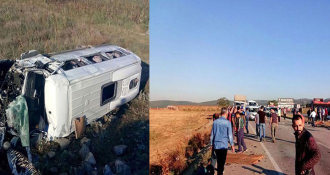 Bursa-Ankara karayolunda feci kaza