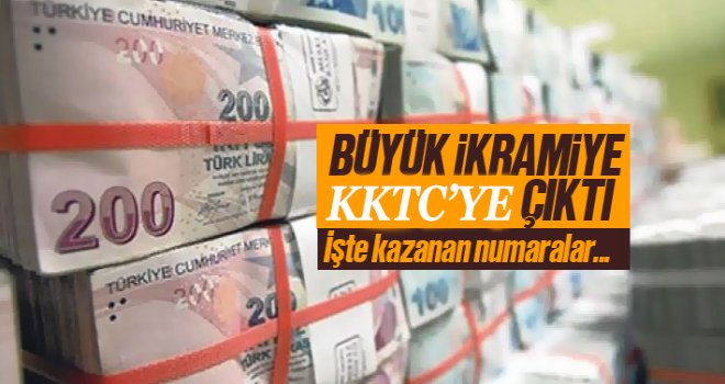 Büyük ikramiye KKTC’ye çıktı