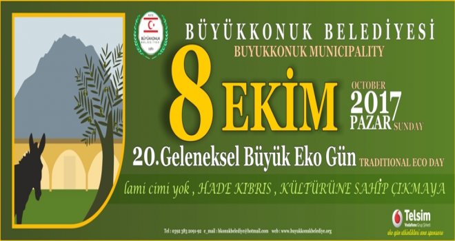 BÜYÜKKONUK’TA 20. EKO GÜN ETKİNLİĞİ 8 EKİM’DE