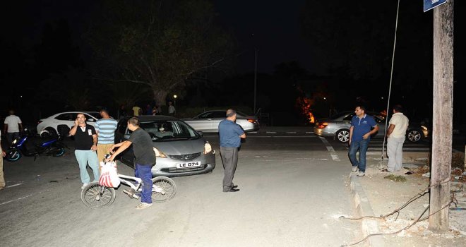 Çağlayan'da Yayaya çarptı