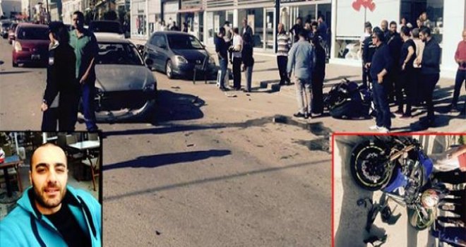 Çarpışma anını izleyen anne Nazife Mağusalı fenalaştı