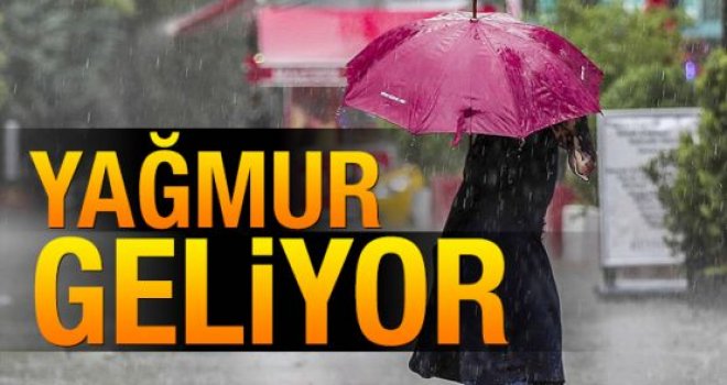 Çarşamba Günü Yağmur Ve Kuvvetli Rüzgar Bekleniyor