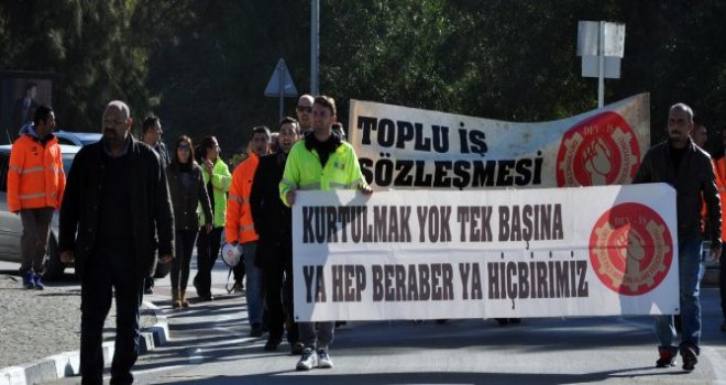 CAS emekçilerinin oturma eylemi devam ediyor