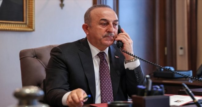 Çavuşoğlu, KKTC, Macaristan ve Gürcistan dışişleri bakanları ile telefonda görüştü