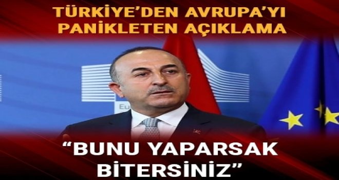 Çavuşoğlu'ndan  kritik  uyarı