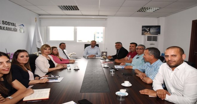 ÇELER, ESNAF VE ZANAATKARLAR ODASI İLE ÇALIŞMA HAYATI DÜZENLEMELERİNİ GÖRÜŞTÜ.