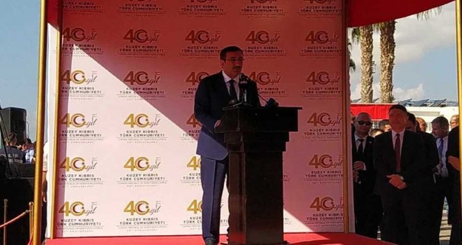 Cevdet Yılmaz: 15 Kasım, Kıbrıs Türk halkını yok saymaya çalışanlara inat bağımsızlık şiarıdır