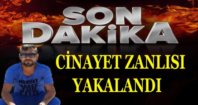 Cinayet zanlısı yakalandı