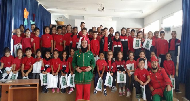 Çocuklar iyilik günlüğünü yazacak