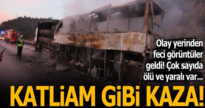 Çorum'da katliam gibi kaza! Çok sayıda ölü ve yaralı var