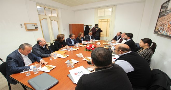 CTP, HP, TDP VE DP YETKİLİLERİ BUGÜN İKİNCİ GÖRÜŞMELERİNDE...