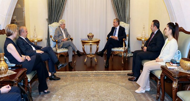 Cumhurbaşkanı Akıncı, ALDE heyetini kabul etti
