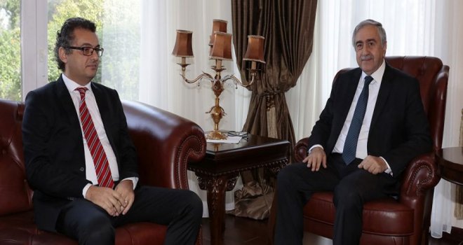 Cumhurbaşkanı Akıncı, Erhürman ve Özersay’ı kabul etti