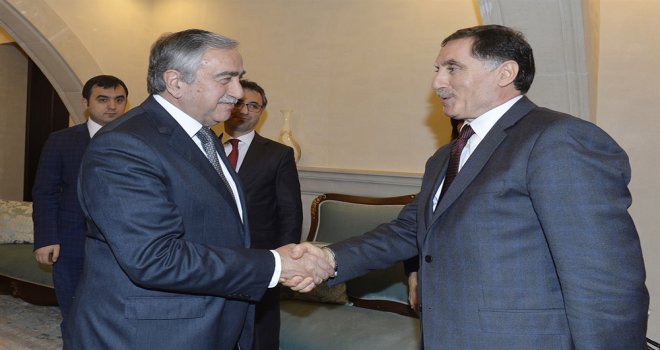 CUMHURBAŞKANI AKINCI, MALKOÇ’U KABUL ETTİ