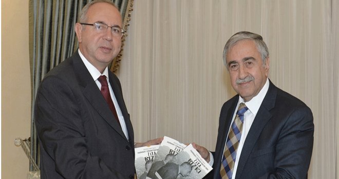 Cumhurbaşkanı Akıncı, Ziya Rızkı Vakfı mütevelli heyetini kabul etti