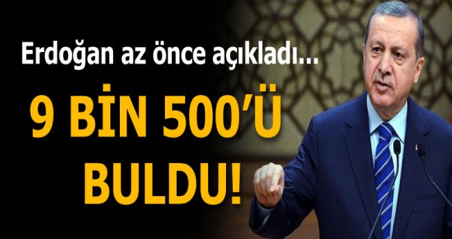 Cumhurbaşkanı Erdoğan'dan flaş açıklamalar