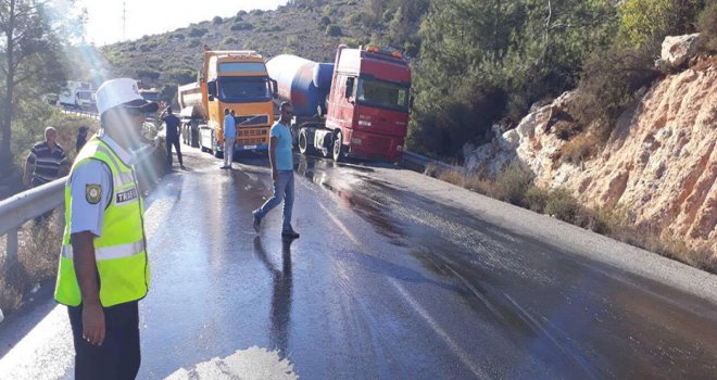 Dağ Yolu’nda kaza
