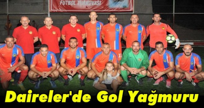 Daireler'de Gol Yağmuru