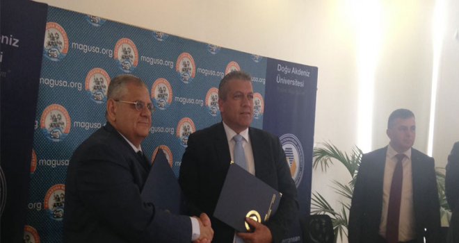 DAÜ ile Gazimağusa Belediyesi protokol imzaladı