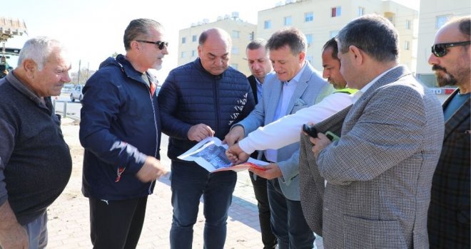 Demirhan'da akıllı kavşak için altyapı çalışmaları başladı