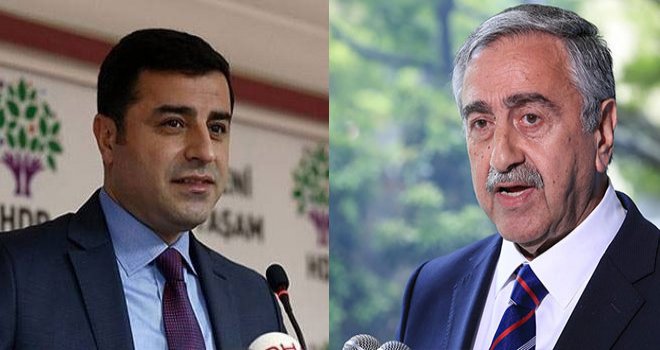 DEMİRTAŞ ,AKINCI'YI LEFKE OLAYLARI İÇİN ARADI