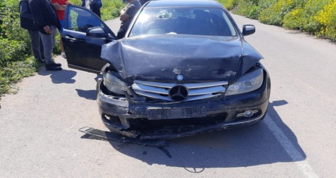 Derince-Avtepe anayolunda trafik kazası.. 2 yaralı
