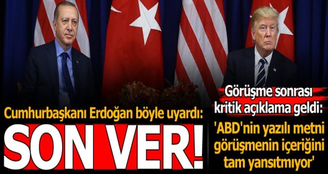 Desteğine son ver!