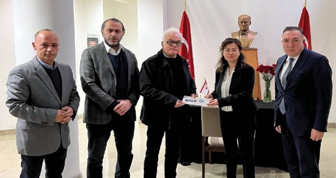 Dış Basın Birliği’nden AFAD’ın yardım kampanyasına destek