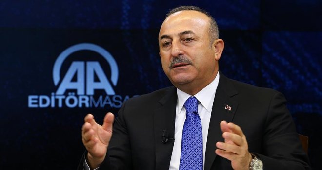 Dışişleri Bakanı Çavuşoğlu: 'Bir gece ansızın gelebiliriz' sözü her yer için geçerli.