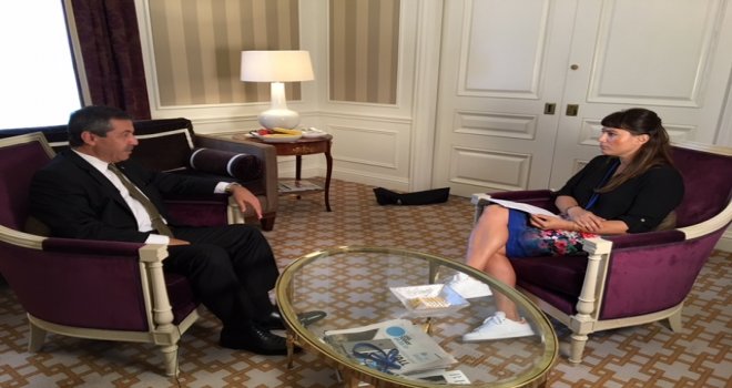 DIŞİŞLERİ BAKANI ERTUĞRULOĞLU "AMERİKA’NIN SESİ"NE KONUŞTU