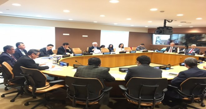 DIŞİŞLERİ BAKANI ERTUĞRULOĞLU EİT BAKANLAR KONSEYİ'NE HİTAP ETTİ