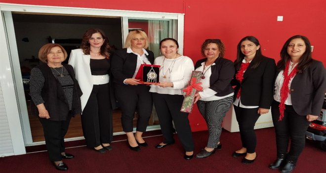 DP LEFKE KADIN ÖRGÜTÜ, MÜGE DENKTAŞ’I ZİYARET ETTİ