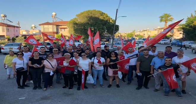 DP’LİLER TAŞKINKÖY’Ü ZİYARET ETTİ..