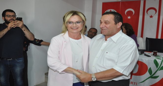 DP’NİN LEFKOŞA BELEDİYESİ BAŞKAN ADAYI GENCAY EROĞLU.
